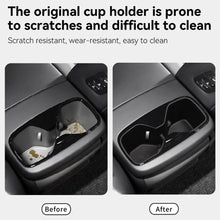 Load image into Gallery viewer, Car Interior Armrest Storage Rear TPE Cup Holder Tray Box Organizer for Kia EV9 2024-2025 Accessories
