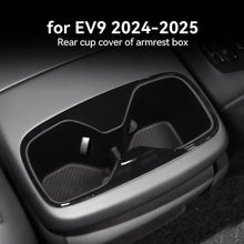 Load image into Gallery viewer, Car Interior Armrest Storage Rear TPE Cup Holder Tray Box Organizer for Kia EV9 2024-2025 Accessories
