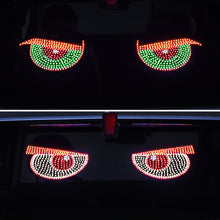 Load image into Gallery viewer, Car Rear Window Warning Light LED Devil's Eye Decorative Light Devil Eye Atmosphere Light Auto Decoration Accessories