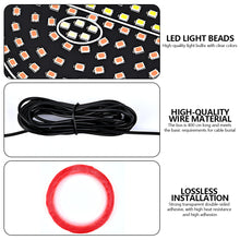Load image into Gallery viewer, Car Rear Window Warning Light LED Devil's Eye Decorative Light Devil Eye Atmosphere Light Auto Decoration Accessories