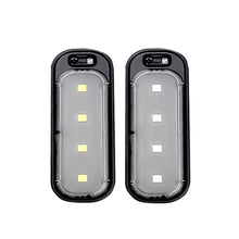 Load image into Gallery viewer, Universal Car Door Decoration Welcome Light Car LED Door Light USB Charging Wireless RGB Safety Anti-collision Signal Lamp