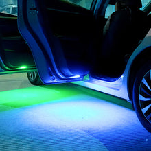 Load image into Gallery viewer, Universal Car Door Decoration Welcome Light Car LED Door Light USB Charging Wireless RGB Safety Anti-collision Signal Lamp