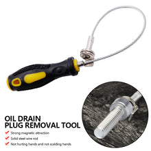 Load image into Gallery viewer, Car Magnetic Oil Drain Plug Removal Tool Oil Plug Remover Wrench Anti Scald Auto Oil Drain Wrench Automobile Repair Maintenance