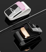 Load image into Gallery viewer, Car Sunglasses Glasses Clip Holder Organizer Receipt Card Slot Interior Storage Adjustable Clip