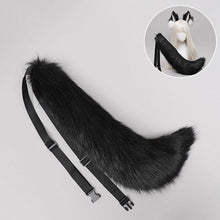 Load image into Gallery viewer, Handmade Cosplay Animal Ear Headband Red Fox Wolf King Cat Beast Ear Faux Fur Tail Golden Fox Anime Hair Accessories