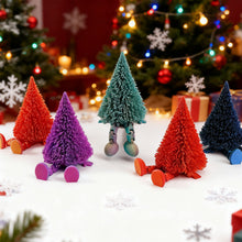 Load image into Gallery viewer, 3D Printed Christmas Tree Ornament With Movable Joint Christmas Decorations Festive Tabletop Display Statue