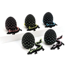 Load image into Gallery viewer, 3D Printed Dragon Egg Luminous 3D Dragon Egg Figurine Flexible Display Mystery Easter Toys Stress Relief for Home Office Decor