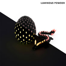 Load image into Gallery viewer, 3D Printed Dragon Egg Luminous 3D Dragon Egg Figurine Flexible Display Mystery Easter Toys Stress Relief for Home Office Decor