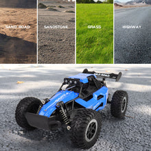 Load image into Gallery viewer, 1:16 Scale RC Car 2.4GHz 20KM/H High Speed All Terrain Off Road Climbing Truck With LED Lights Alloy Drift Racing Toy Gift For Kids Adults
