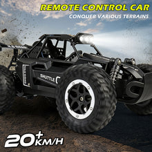 Load image into Gallery viewer, 1:16 Scale RC Car 2.4GHz 20KM/H High Speed All Terrain Off Road Climbing Truck With LED Lights Alloy Drift Racing Toy Gift For Kids Adults