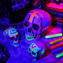 Load image into Gallery viewer, 6pcs Glow in the Dark Face Body Paint Set Makeup Special Effects Makeup For Kids Halloween Christmas Masquerade Cosplay Music Festival Event
