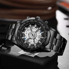 Load image into Gallery viewer, Men Casual Watch Luxury Stainless Steel Wristband Waterproof Male Wristwatches Accessories Men Gift