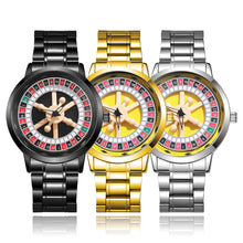 Load image into Gallery viewer, Men Quartz Watch Russian Roulette Dial Watch Sports Style Fashion Wristwatch Male Accessories Gift