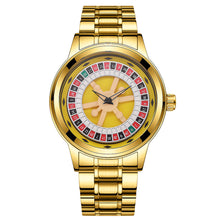 Load image into Gallery viewer, Men Quartz Watch Russian Roulette Dial Watch Sports Style Fashion Wristwatch Male Accessories Gift