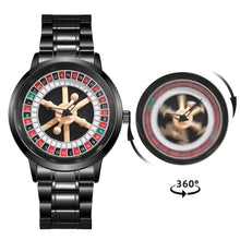 Load image into Gallery viewer, Men Quartz Watch Russian Roulette Dial Watch Sports Style Fashion Wristwatch Male Accessories Gift