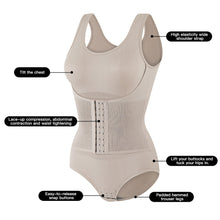 Load image into Gallery viewer, Women Body Shaping Jumpsuit Tummy Control Underwear Bodysuit Butt Lifting Shapewear Body Shaper Briefs