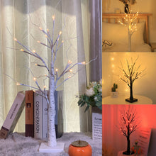 Load image into Gallery viewer, LED Birch Tree Light Warm Orange Light USB Battery Power Lamp Holiday Decorative Lights Landscape Lights Gift Night Light