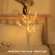 Load image into Gallery viewer, LED Birch Tree Light Warm Orange Light USB Battery Power Lamp Holiday Decorative Lights Landscape Lights Gift Night Light