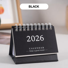 Load image into Gallery viewer, 2026 New Year Simple Style English Mini Desk Calendar Desktop Notepad Colorful Calendar Decoration Gift
