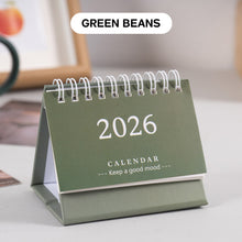 Load image into Gallery viewer, 2026 New Year Simple Style English Mini Desk Calendar Desktop Notepad Colorful Calendar Decoration Gift