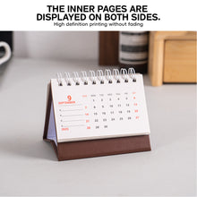 Load image into Gallery viewer, 2026 New Year Simple Style English Mini Desk Calendar Desktop Notepad Colorful Calendar Decoration Gift