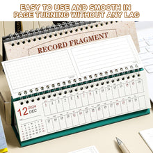 Load image into Gallery viewer, 2026 New Year Simple Style Fresh Mini English Calendar Colorful Memo Calendar Desktop Notepad Decoration Gift
