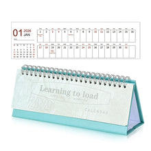 Load image into Gallery viewer, 2026 New Year Simple Style Fresh Mini English Calendar Colorful Memo Calendar Desktop Notepad Decoration Gift
