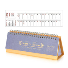 Load image into Gallery viewer, 2026 New Year Simple Style Fresh Mini English Calendar Colorful Memo Calendar Desktop Notepad Decoration Gift