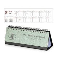 Load image into Gallery viewer, 2026 New Year Simple Style Fresh Mini English Calendar Colorful Memo Calendar Desktop Notepad Decoration Gift