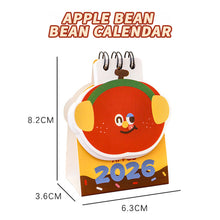 Load image into Gallery viewer, 2026 New Year Cute Mini Cartoon Apple Desk Calendar Student Memo Calendar Table Decoration Gift Children