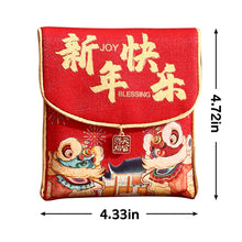 Load image into Gallery viewer, 2026 New Year Fabric Red Envelope New Year Wallet Year Of Horse Red Packet Lucky Money Red Envelopes For Children