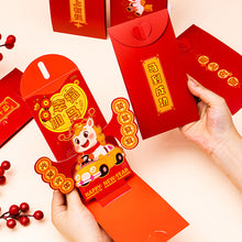 Load image into Gallery viewer, 2026 New Year 3D Red Pocket Cartoon Horse Red Envelopes Lucky Money Red Envelopes Festival Gift For Children