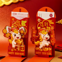 Load image into Gallery viewer, 2026 New Year 3D Red Pocket Cartoon Horse Red Envelopes Lucky Money Red Envelopes Festival Gift For Children