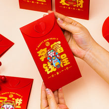 Load image into Gallery viewer, 2026 New Year 3D Red Packet God Of Wealth Red Envelope Lucky Money Red Envelopes Festival Gift For Children