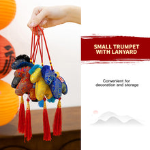 Load image into Gallery viewer, Chinese Style Fabric Little Horse Dolls Stuffed Toys Horse Pendant Colorful Plush Toy New Year Gift For Children