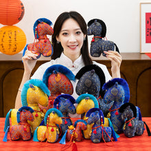 Load image into Gallery viewer, Chinese Style Fabric Little Horse Dolls Stuffed Toys Horse Pendant Colorful Plush Toy New Year Gift For Children