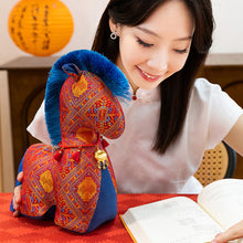 Load image into Gallery viewer, Chinese Style Fabric Little Horse Dolls Stuffed Toys Horse Pendant Colorful Plush Toy New Year Gift For Children