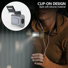 Load image into Gallery viewer, Rechargeable Outdoor Sports Running LED Clip Lamp Night Jogging Light Clip On Mini LED Safety Light USB Charging Waterproof