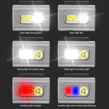 Load image into Gallery viewer, Rechargeable Outdoor Sports Running LED Clip Lamp Night Jogging Light Clip On Mini LED Safety Light USB Charging Waterproof