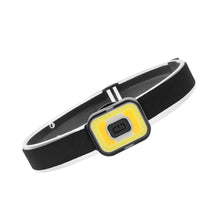 Load image into Gallery viewer, USB Rechargeable COB Headlamp LED Running Light Night Jogging Magnetic Headlight Portable Mini Light with Red Blue Warning Light