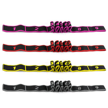 Load image into Gallery viewer, Adult Yoga Stretch Resistance Bands High Elasticity Multi-Segment Belt Yoga Assisted Stretching Belt Yoga Fitness Supply