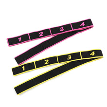 Load image into Gallery viewer, Adult Yoga Stretch Resistance Bands High Elasticity Multi-Segment Belt Yoga Assisted Stretching Belt Yoga Fitness Supply
