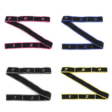 Load image into Gallery viewer, Adult Yoga Stretch Resistance Bands High Elasticity Multi-Segment Belt Yoga Assisted Stretching Belt Yoga Fitness Supply
