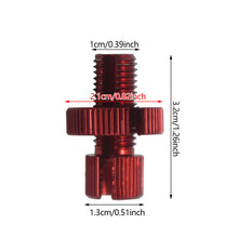 Load image into Gallery viewer, M10 Motorcycle Clutch Brake Cable Adjuster Screws Easy Installation Durable Aluminum Alloy Nut Bolt 10mm for UTV ATV Bike
