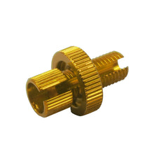Load image into Gallery viewer, M10 Motorcycle Clutch Brake Cable Adjuster Screws Easy Installation Durable Aluminum Alloy Nut Bolt 10mm for UTV ATV Bike