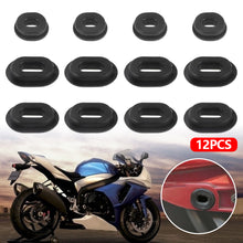 Load image into Gallery viewer, 12Pcs Motorcycle Grommets Body Side Cover Fairing Goldwing Bolt Rubber for Honda CT125 CB750 CG125 CB125 CB500 CB550 CL100 XL 100 125