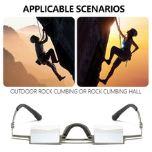 Load image into Gallery viewer, Outdoor Rock Climbing Clear Prism Glasses Eyeglasses Hight Transparent Comfortable Optical Refractive Light Weight Belay Glasses