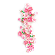 Load image into Gallery viewer, Car Interior Center Console Peach Blossom Decoration Ornaments Cute Pink Flower for Vehicle Dirt Electric Bike Ornaments