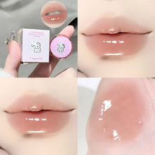 Load image into Gallery viewer, Sweetheart Cat Ring Lip Gloss Hydrating Lip Tint Moisturizing Lip Glaze Long-lasting Moisturizing Glossy Lip Gloss Lip Makeup Cosmetic