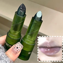 Load image into Gallery viewer, Black Lipstick Lip Balm Sheer Black Shimmer & Glitter Moisturizing & Nourishing Gothic & Punk Style Daily Unique Look Beauty & Cosmetics